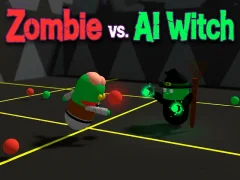 Mchezo Zombie vs. AI Witch online