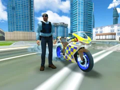 Mchezo Police Motorbike Traffic Rider online