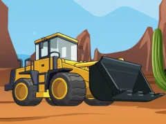 Mchezo Bulldozer Jigsaw online