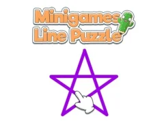 Mchezo Minigames Line Puzzle online