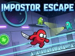 Mchezo Impostor among us: Escape from prison online