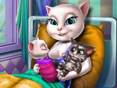 Mchezo Angela Twins Birth online