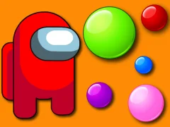 Mchezo Among Them Bubble Shooter online