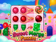 Mchezo Sweet Merge Puzzle online