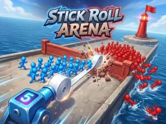 Mchezo Stick Roll Arena online