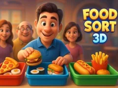 Mchezo Food Sort 3D online