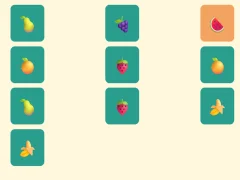 Mchezo Simple Fruit Memory online