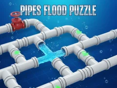 Mchezo Pipes Flood Puzzle online