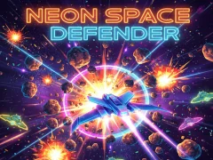 Mchezo Neon Space Defender online