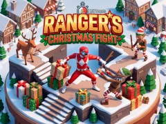 Mchezo Power Rangers Christmas run online