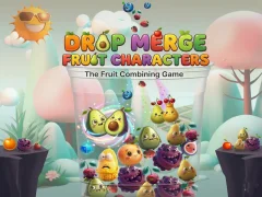 Mchezo Drop Merge Fruit Characters online