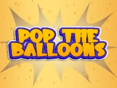 Mchezo Pop the Balloon online