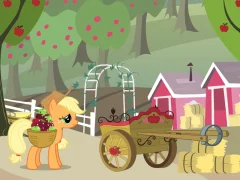 Mchezo My Little Pony Applejack's Apple Harvest online