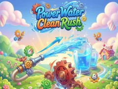 Mchezo Power Water Clean Rush online