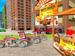 Mchezo Pizza Delivery Boy Simulation online