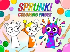 Mchezo Sprunki Coloring Pages online