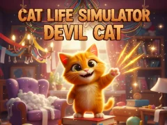 Mchezo Cat Life Simulator: Devil Cat online