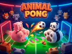 Mchezo Animal Paws Pong online