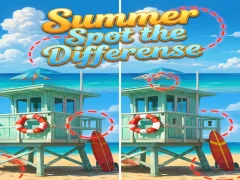 Mchezo Summer Spot the Differense online