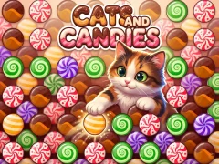 Mchezo Cats and Candies online