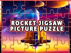 Mchezo Rocket Jigsaw Picture Puzzle online
