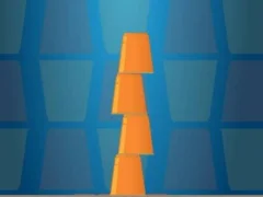 Mchezo Cups Tower Builder online