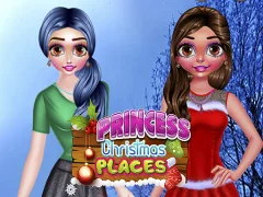 Mchezo Princess Christmas Places online