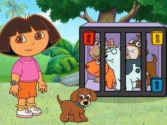 Mchezo Dora The explorer Dora's Puppy Adventure online