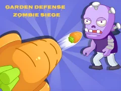 Mchezo Garden Defense - Zombie Siege online