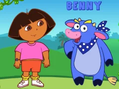 Mchezo Dora's Meet My Friends online