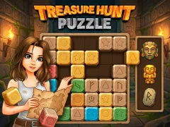 Mchezo Treasure Hunt Puzzle online