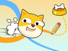 Mchezo Doge Rush Draw Home Puzzle online