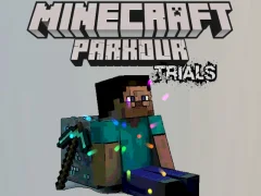 Mchezo Minecraft Parkour Trials online