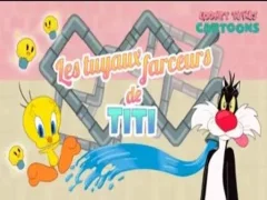 Mchezo Looney Tunes Cartoons Les tuyaux farceurs de Titi online