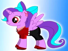 Mchezo Fancy Pony Dressup online