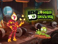 Mchezo Ben 10 Zombie Shooter online