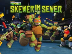 Mchezo Teenage Mutant Ninja Turtles: Skewer in the Sewer online