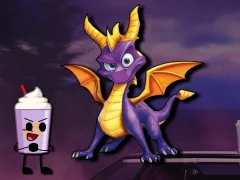 Mchezo Flappy Spyro Grimace online
