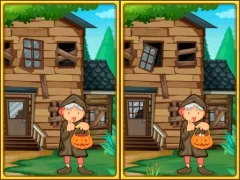 Mchezo Spot the differences halloween online