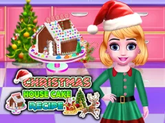 Mchezo Christmas House Cake Recipe online