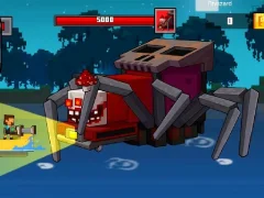 Mchezo Pirate Block Craft Monster Shooter online
