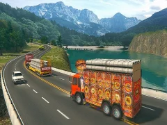 Mchezo Indian Cargo Truck Gwadar Port Game online