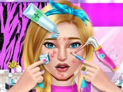 Mchezo Pimple Treatment Makeover Salon online