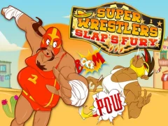 Mchezo Super Wrestlers : Slaps Fury online