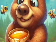 Mchezo Bee, Bear & Honey online