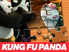 Mchezo Kung Fu Panda Dragon Knight Jigsaw Puzzle online