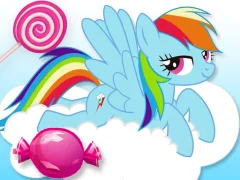Mchezo Pony Candy Run online