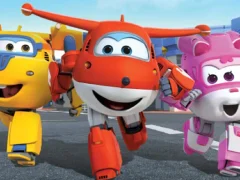 Mchezo Superwings Slide online