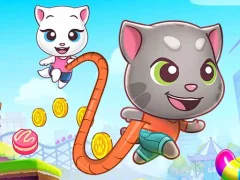 Mchezo Tom & Angela Jump online