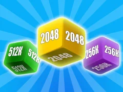 Mchezo Merge Cubes 2048 3D online